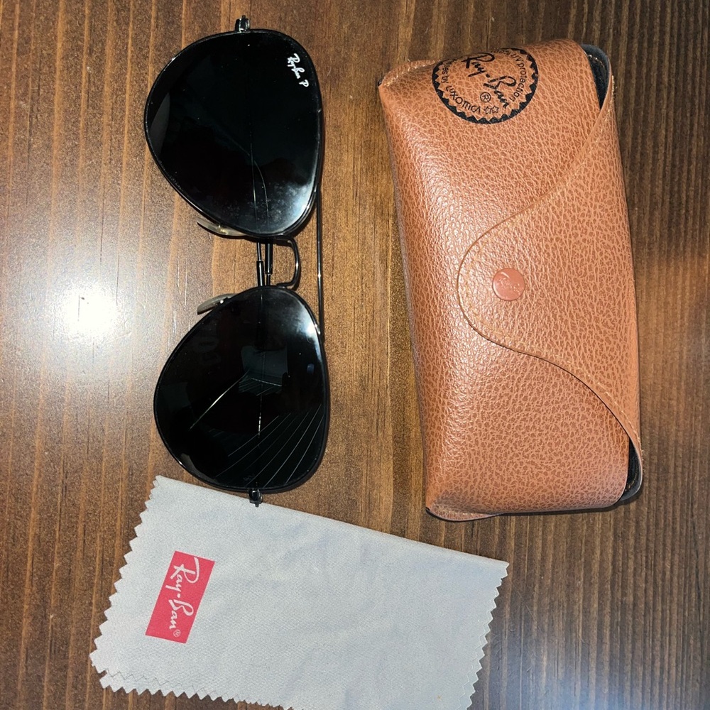 Ray-Ban polarized aviators